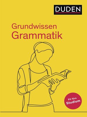 cover image of Grundwissen Grammatik--Fit fürs Studium